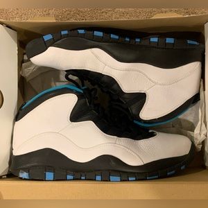 Jordan Retro 10 Powder Blue Mens size 13.5 With Original Box
